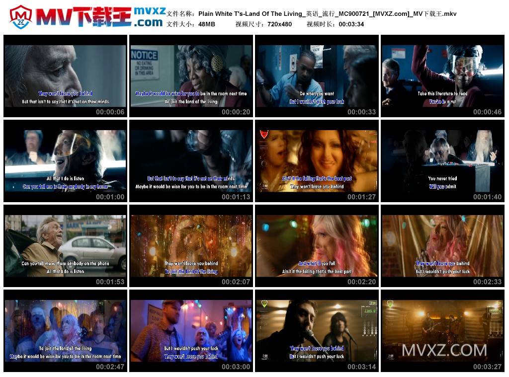 Plain White T's-Land Of The Living_英语_流行_MC900721